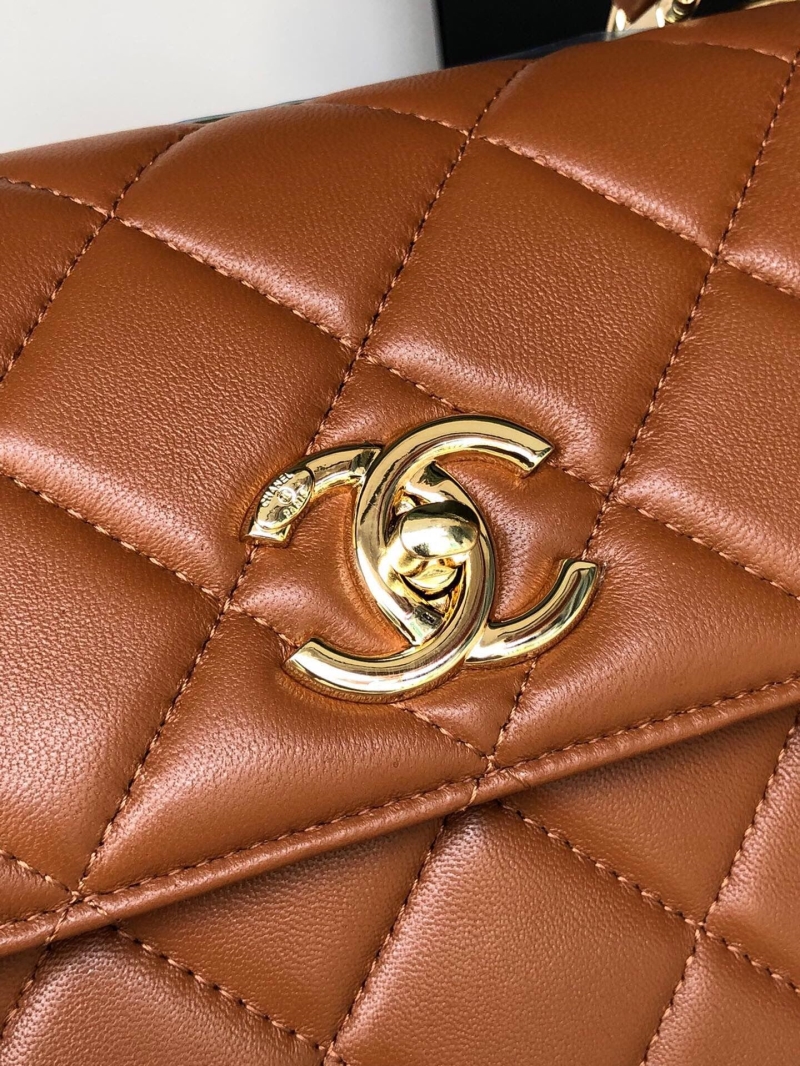 Ch**el top handle bags